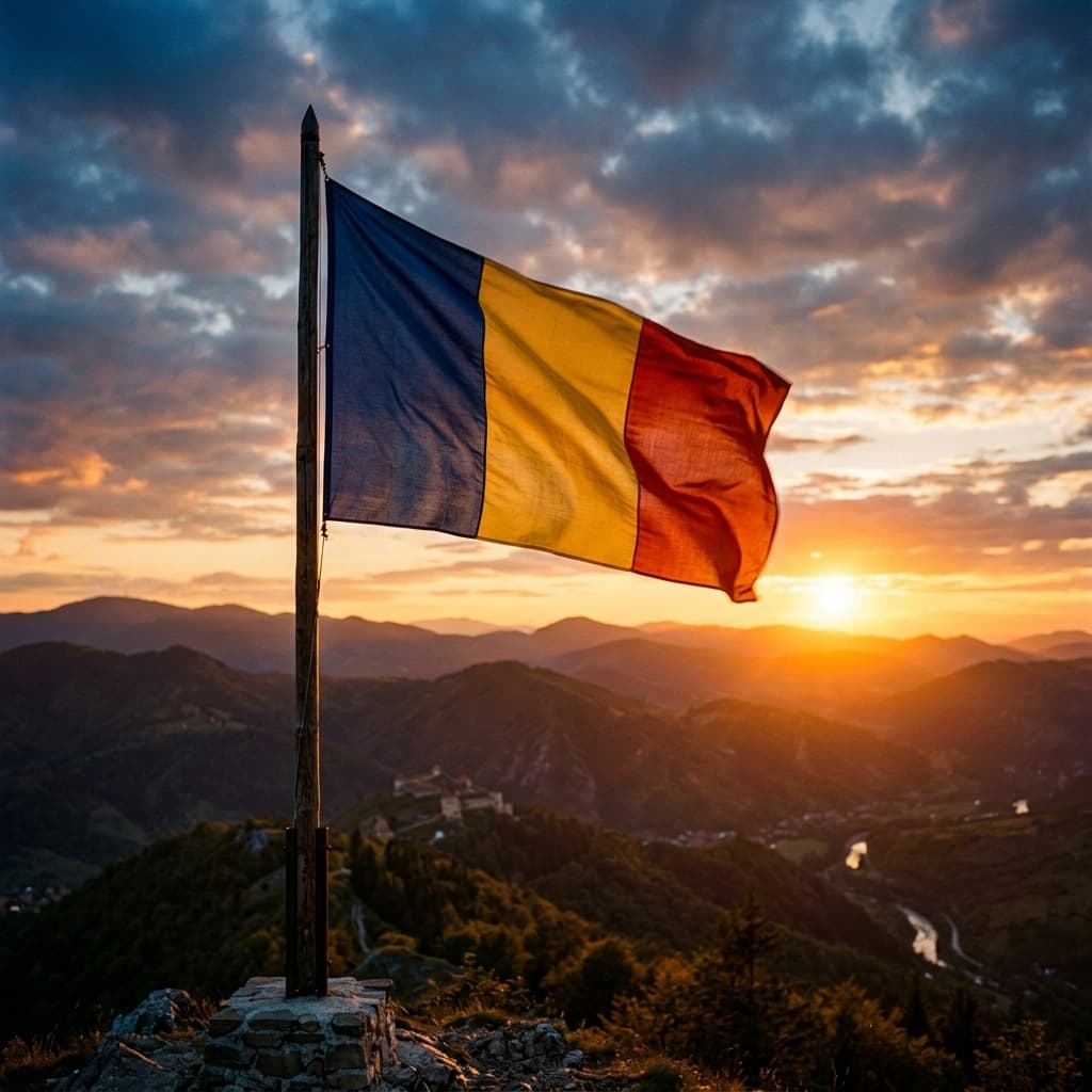 Istoria și semnificația culorilor Drapelului României