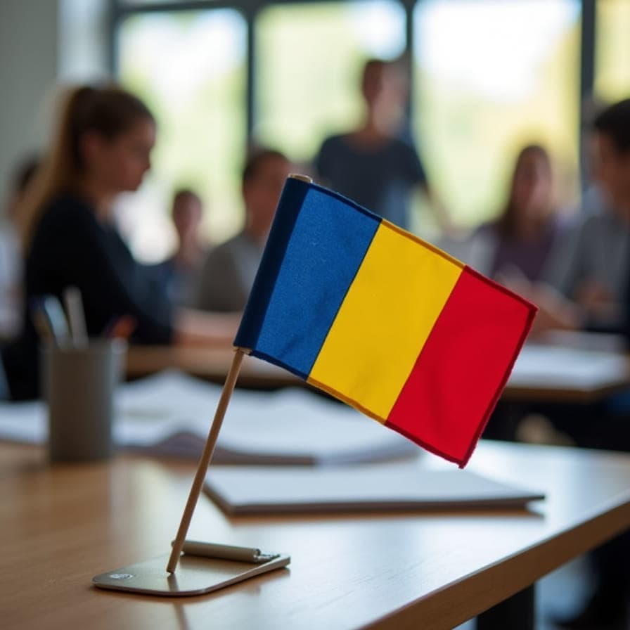 Steguleț România (De mână/birou)