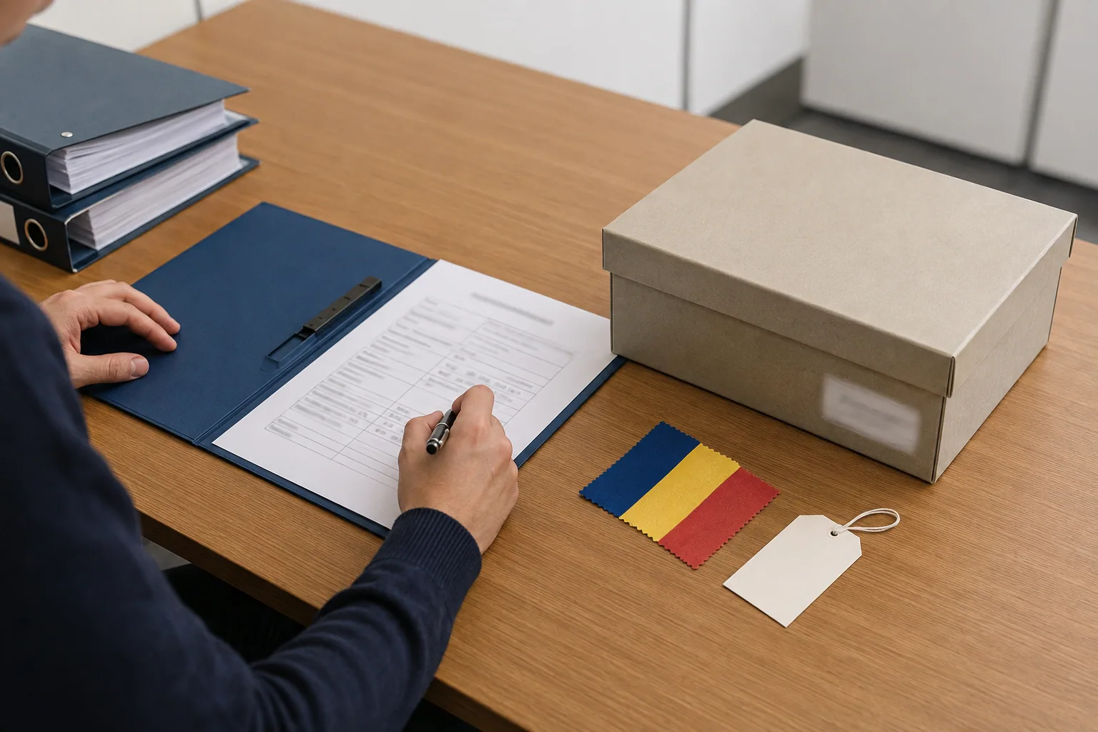 Documentarea administrativă a retragerii unui drapel uzat